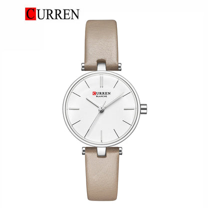 CURREN 9038 Women's Leather Straps Watch
