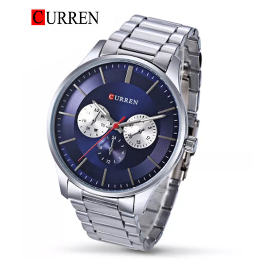 CURREN 8282 Men's Stainless Steel Watch